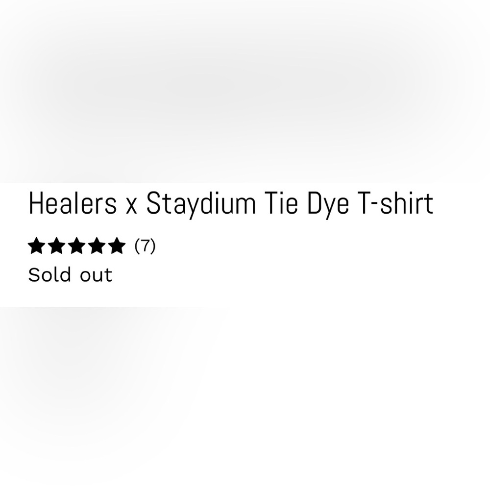 New  Sealed Unisex Long Sleeve Stadium  Healers Tie-Dye T-Shirt Size Large . - Picture 5 of 15